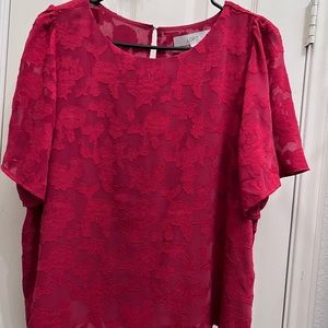 NWT Red Loft Top Large